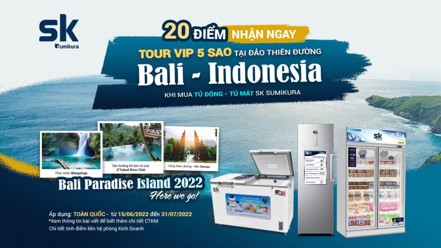 Khuyến mãi đặc biệt Bali Paradise Island 2022