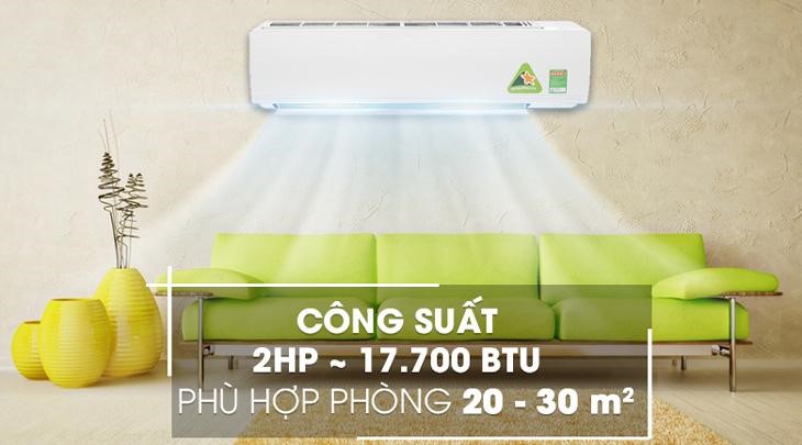 Nên mua máy lạnh 1 ngựa hay 2 ngựa