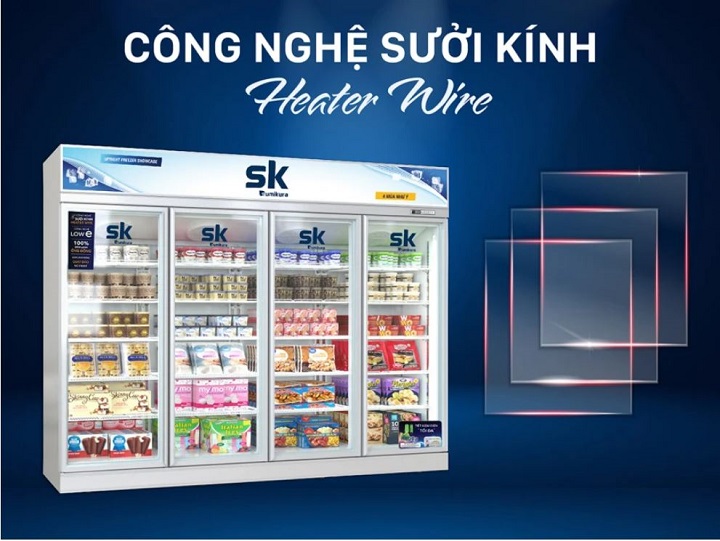 Tủ đông mặt kính có tác dụng gì? - Tin tức