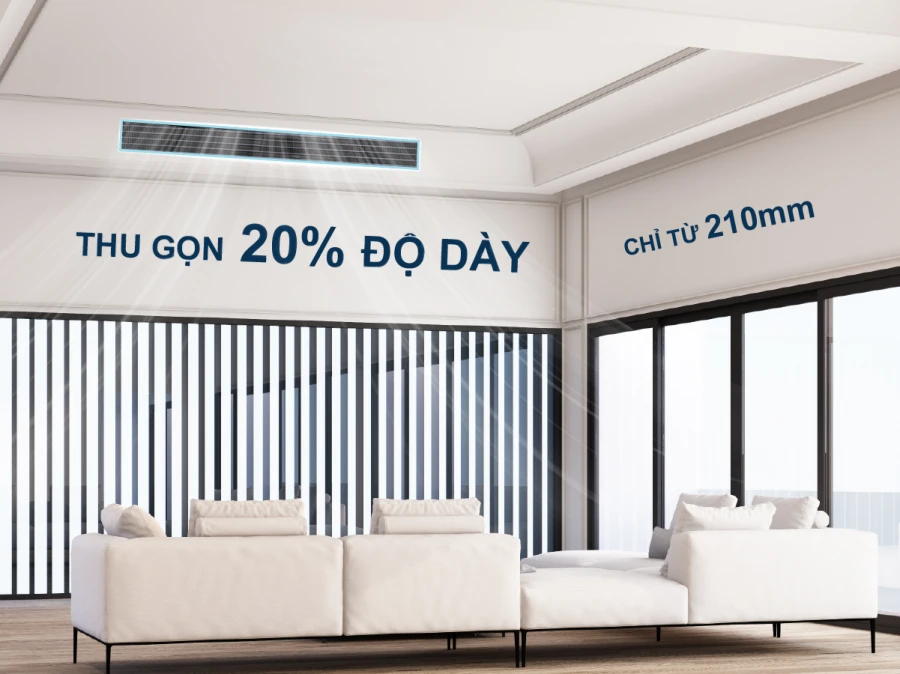 Điều hòa âm trần nối ống gió 18000btu là gì? - Tin tức