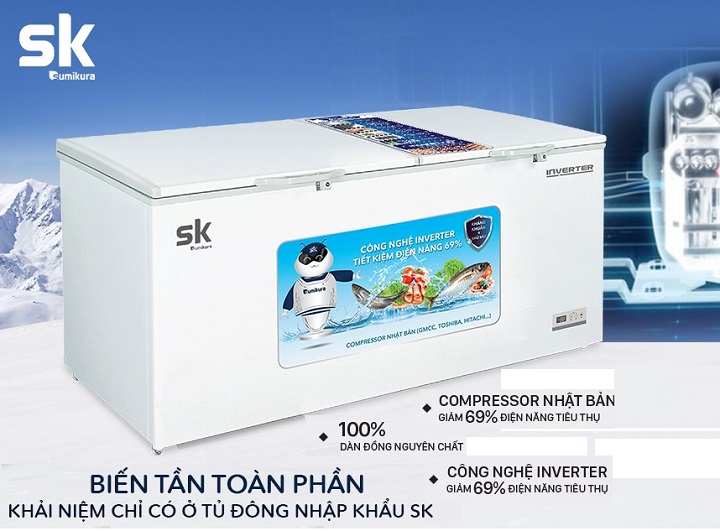 Ưu nhược điểm của tủ đông inverter - Tin tức