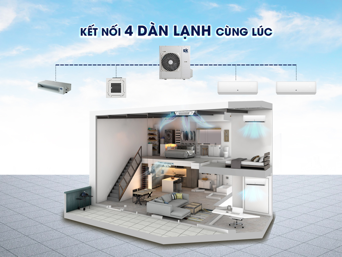 Có nên lắp hệ thống máy lạnh multi hay không? - Tin tức