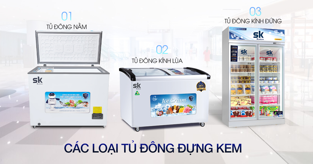 Những ưu điểm khi dùng tủ đông đựng kem - Tin tức