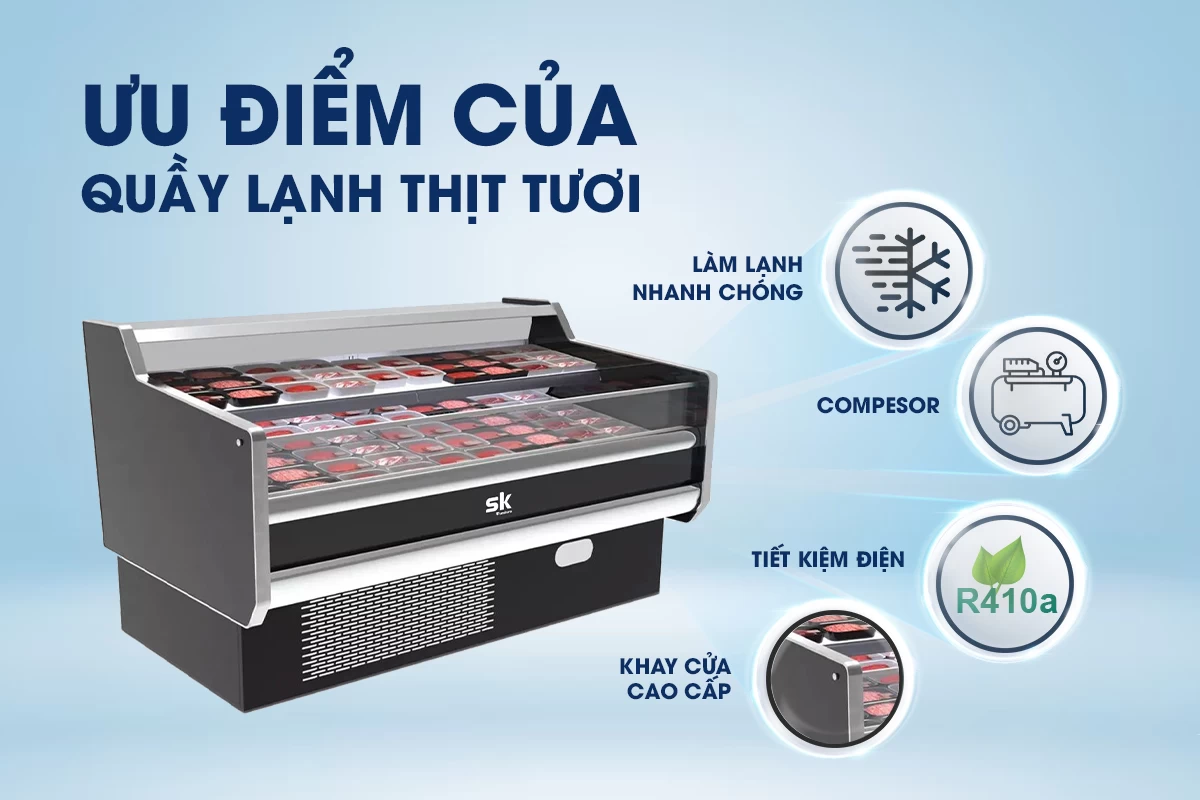 Ưu và nhược điểm của tủ bảo quản thực phẩm tươi sống - Tin tức