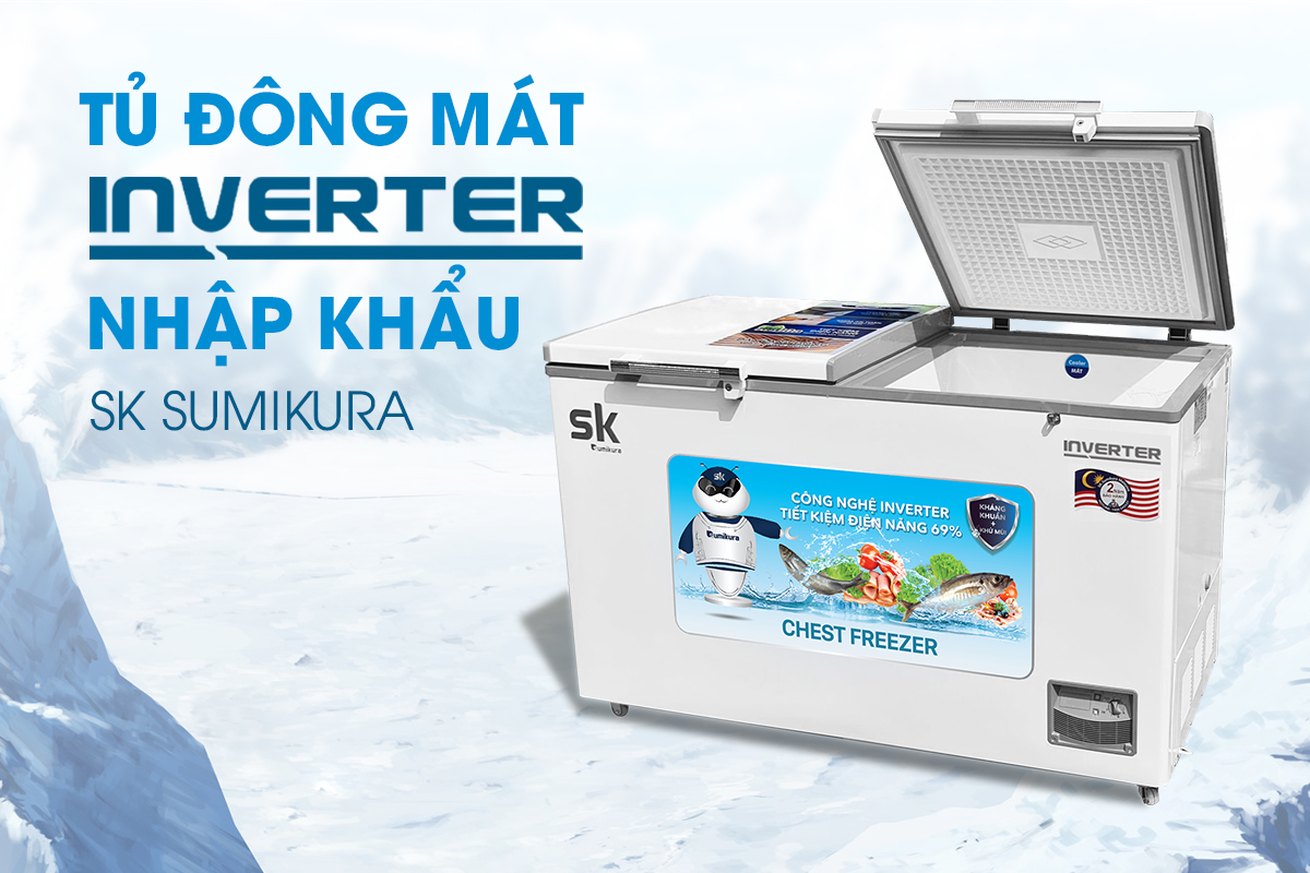 Sự khác biệt của tủ đông mát inverter và tủ thường - Tin tức