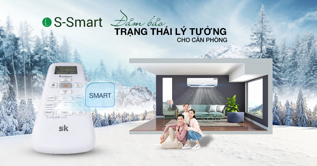 Công nghệ đẳng cấp của điều hòa inverter 1 chiều SK Sumikura - Tin tức