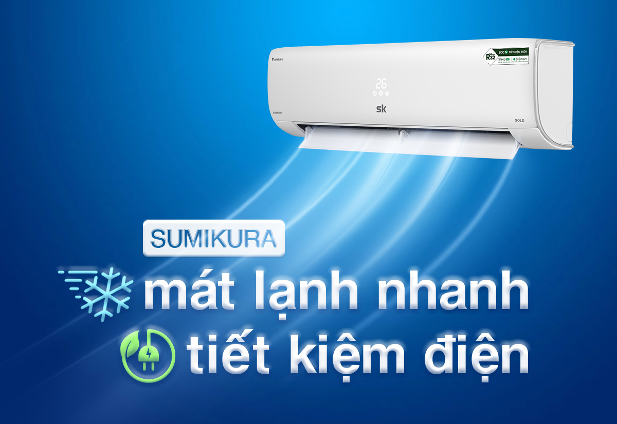 Sự khác biệt của điều hòa treo tường 12000btu Sumikura - Tin tức