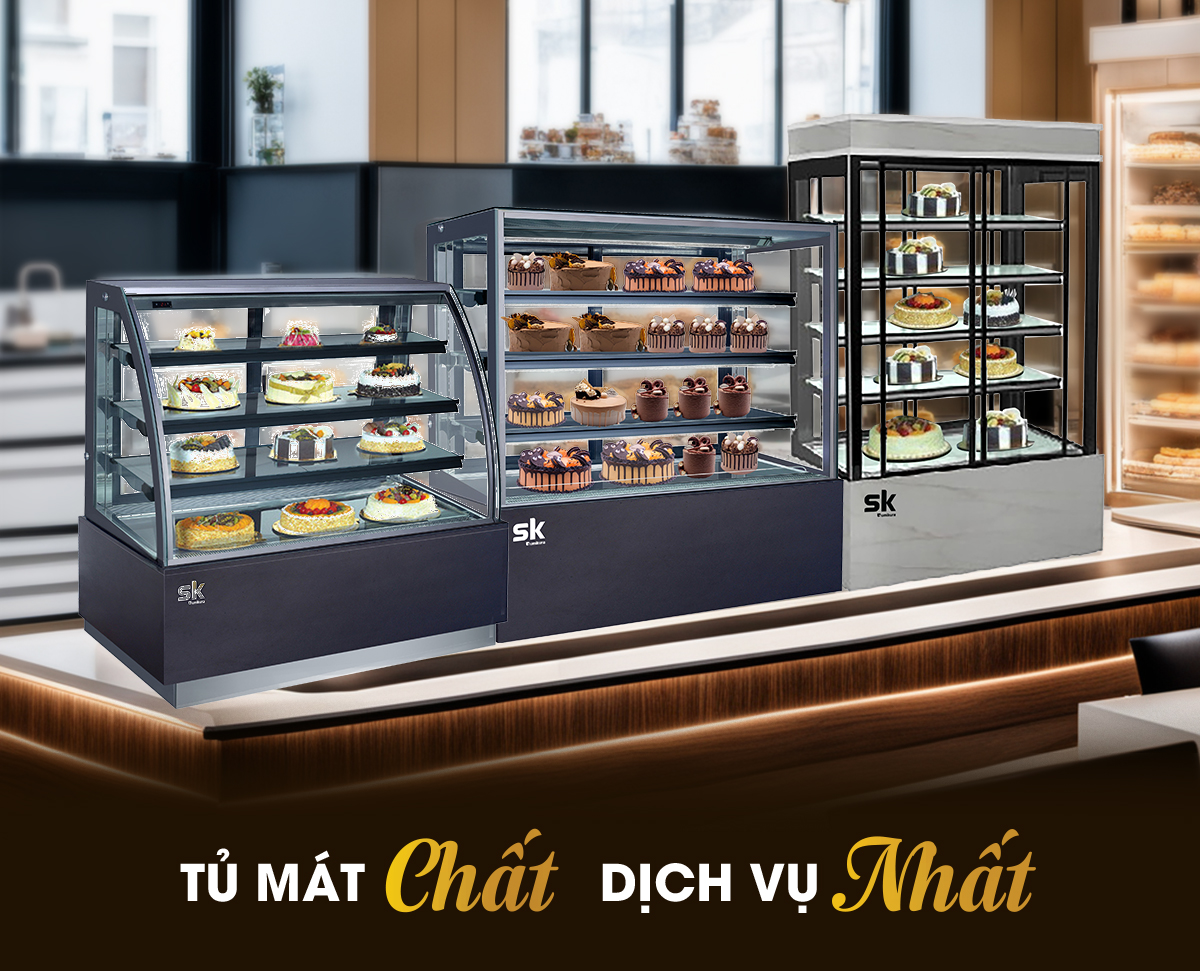 Kinh nghiệm mua tủ trưng bày bánh ngọt - Tin tức