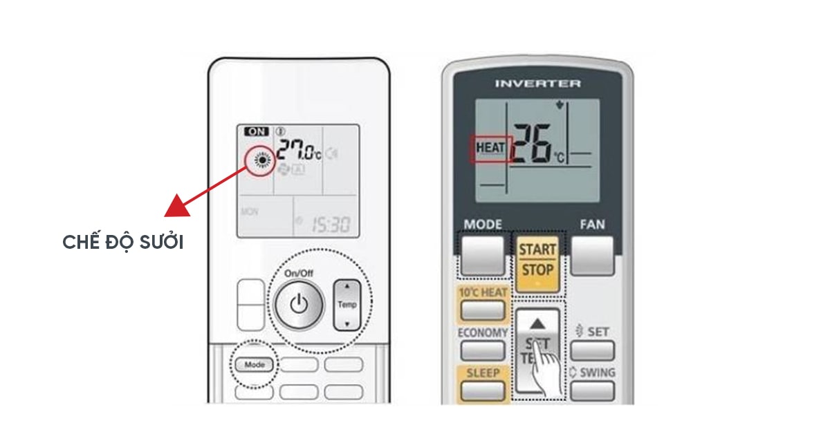 Sử dụng điều hòa treo tường sưởi ấm có được không? - Tin tức