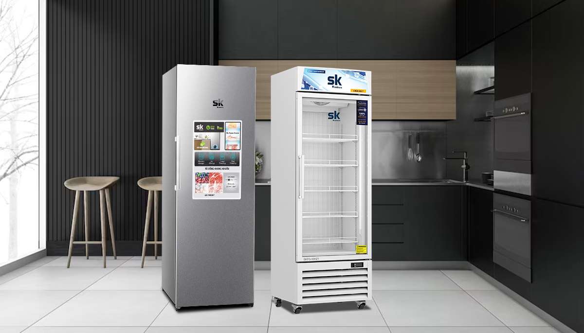 Các loại tủ đông đứng được ưa chuộng trên thị trường - Tin tức