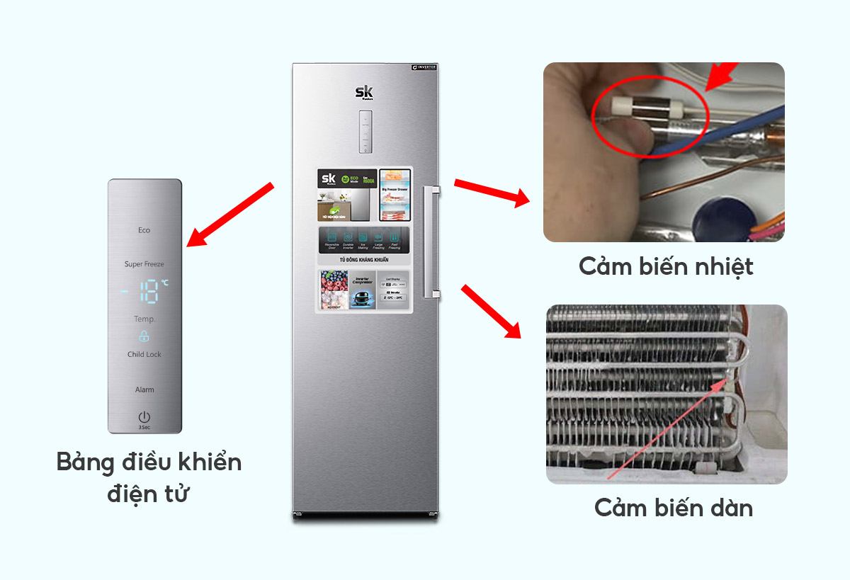 Cảm biến nhiệt độ tủ đông hoạt động như thế nào? - Tin tức