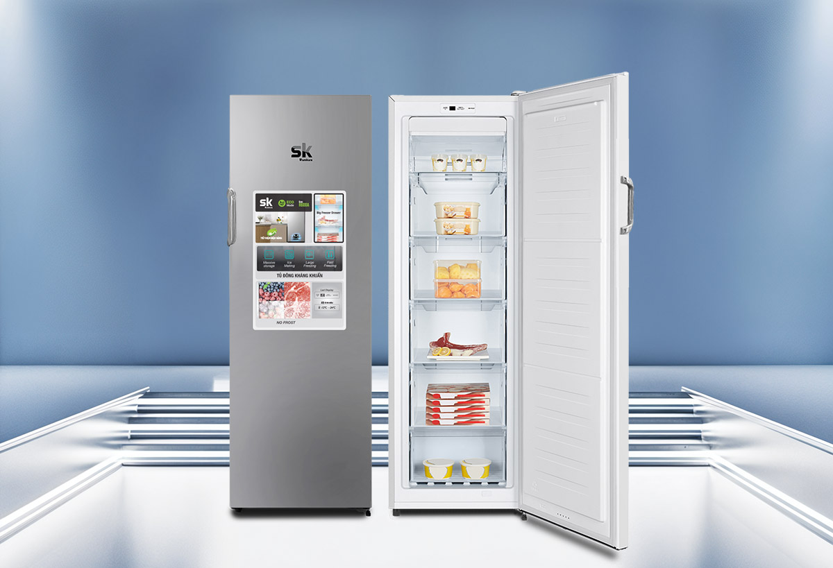 SKFU-220HSN: Tủ đông 1 chế độ chuyên dùng cấp đông thực phẩm - Tin tức