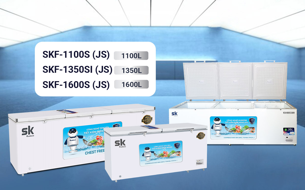 Những mẫu tủ cấp đông công nghiệp SK Sumikura - Tin tức