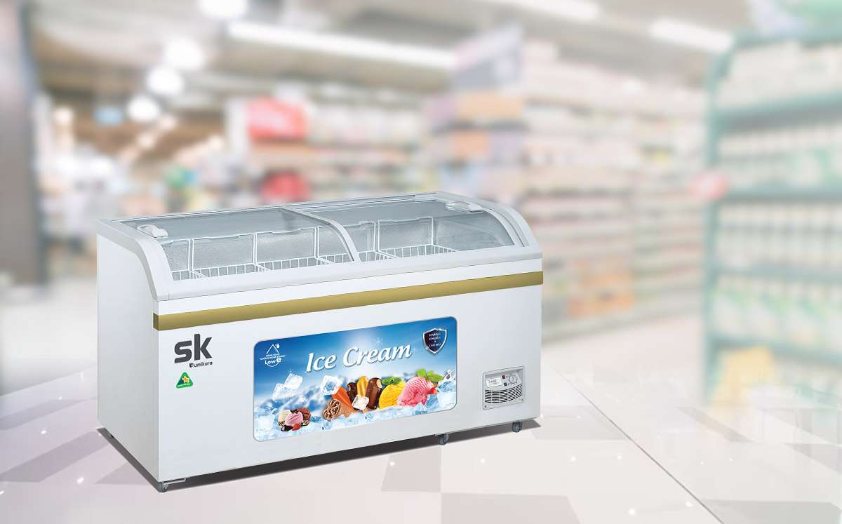 Top 3 mẫu tủ đông kính lùa trưng bày sản phẩm đẹp mắt thu hút khách - Tin tức