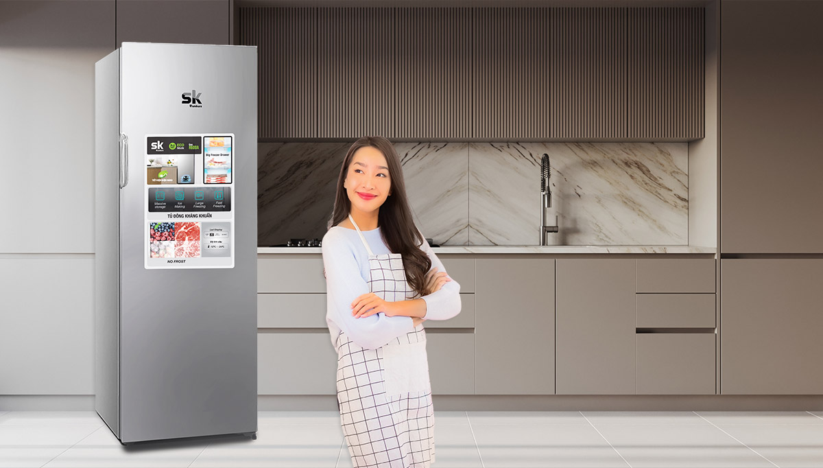 Tủ đông nhỏ nhất bao nhiêu lít phù hợp cho gia đình ít người - Tin tức
