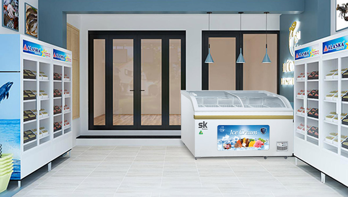 SKFS-500C/FS: Tủ đông trưng bày hải sản giữ độ tươi ngon lâu hơn - Tin tức