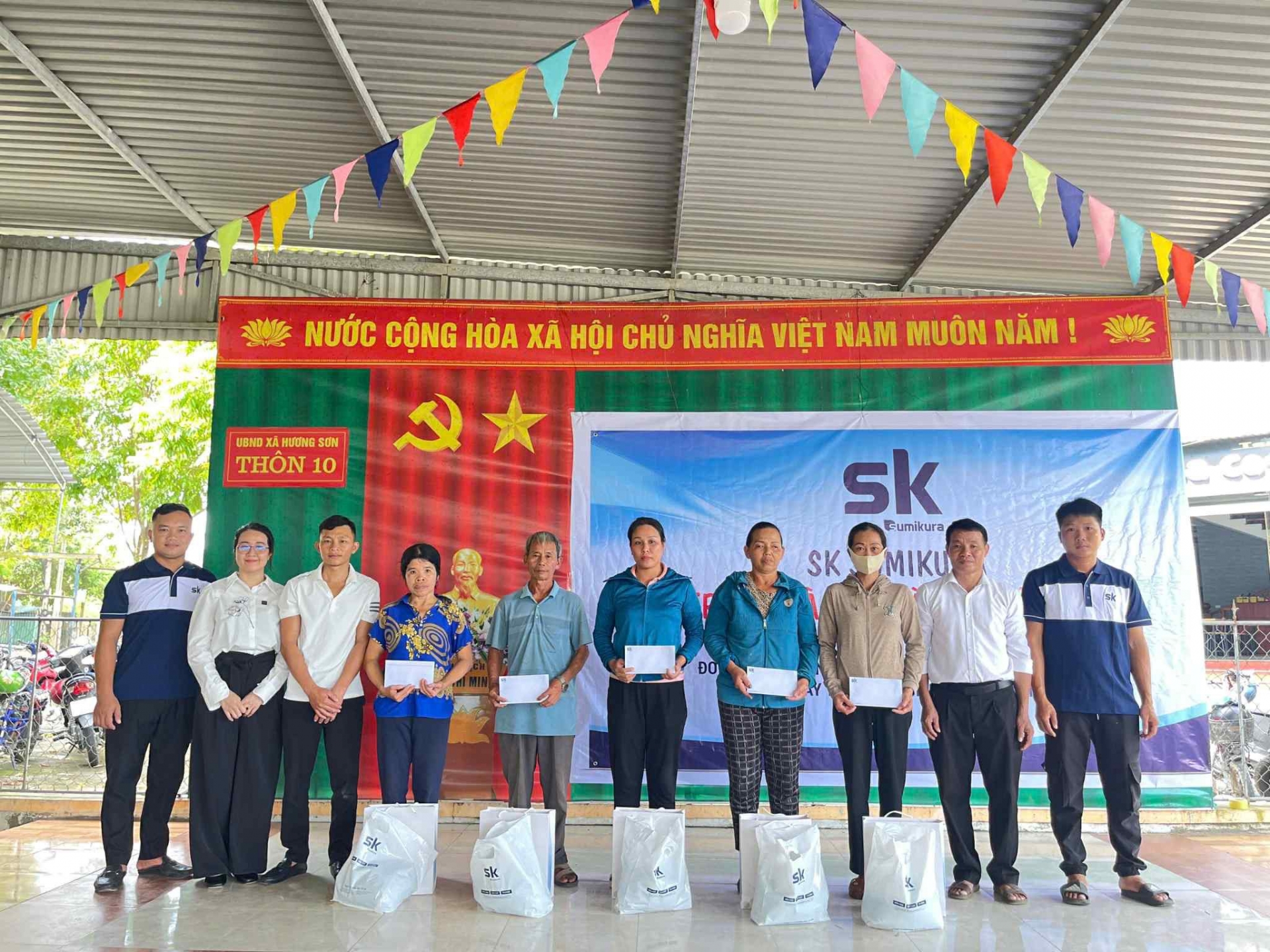 SK Sumikura Chung Tay Khắc Phục Hậu Quả Bão Số 10 - Sự kiện
