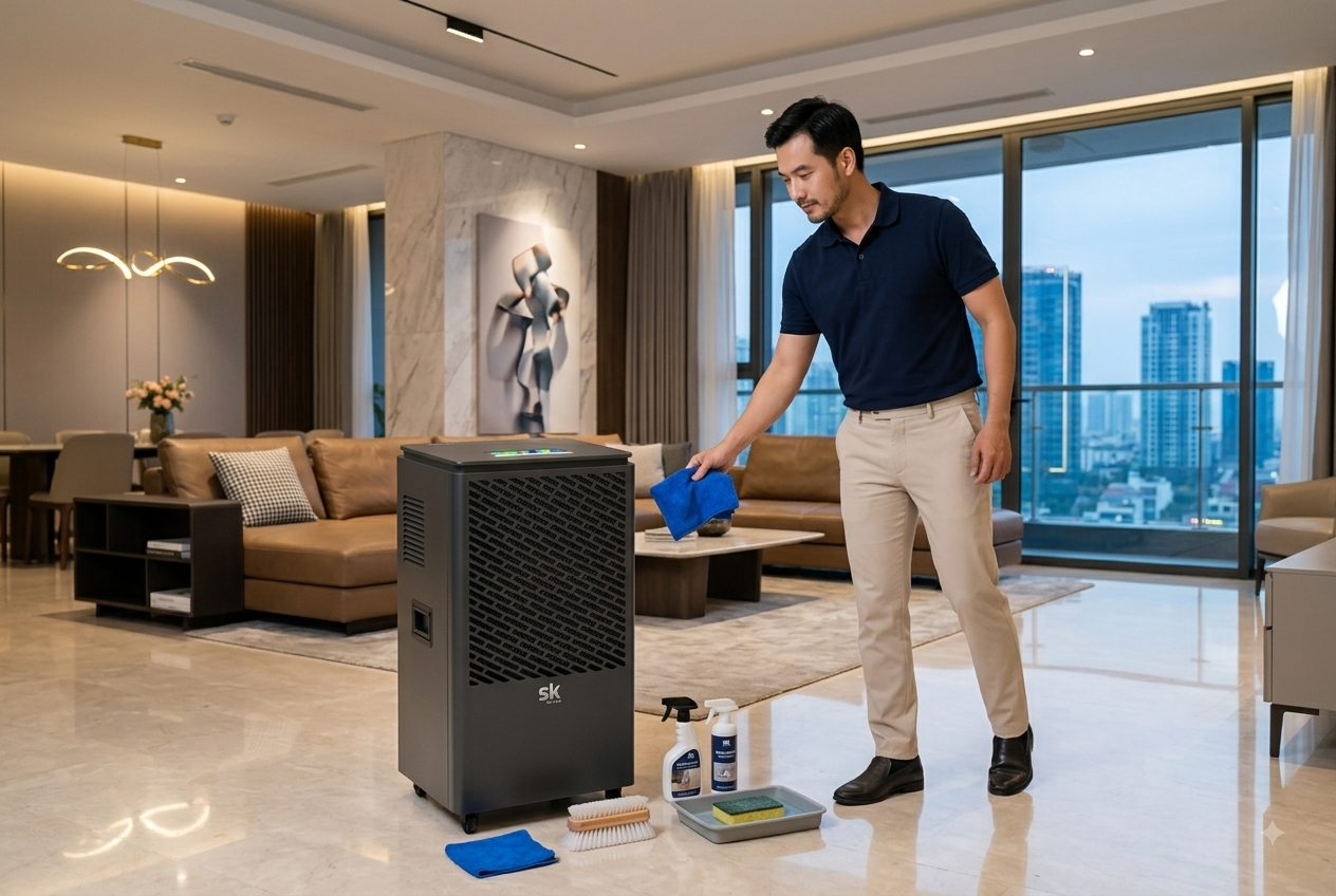 Cách vệ sinh máy hút ẩm để không khí luôn trong lành - Tin tức
