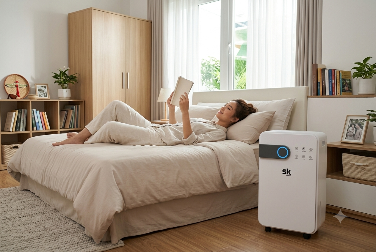 Có nên bật máy hút ẩm cả ngày không? Lợi ích và tác hại cần biết - Tin tức