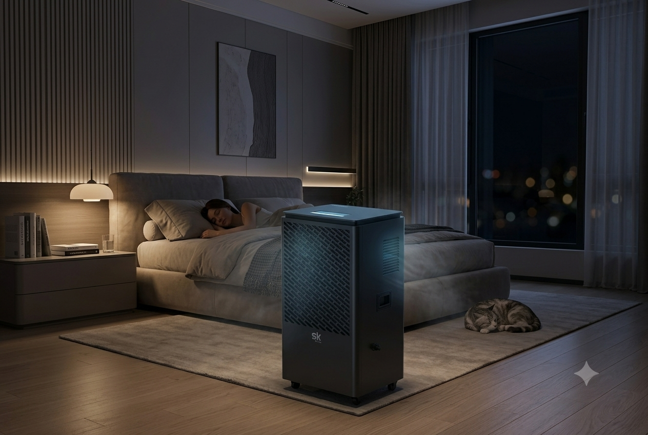 Bật máy hút ẩm khi ngủ có ảnh hưởng đến sức khỏe không? - Tin tức