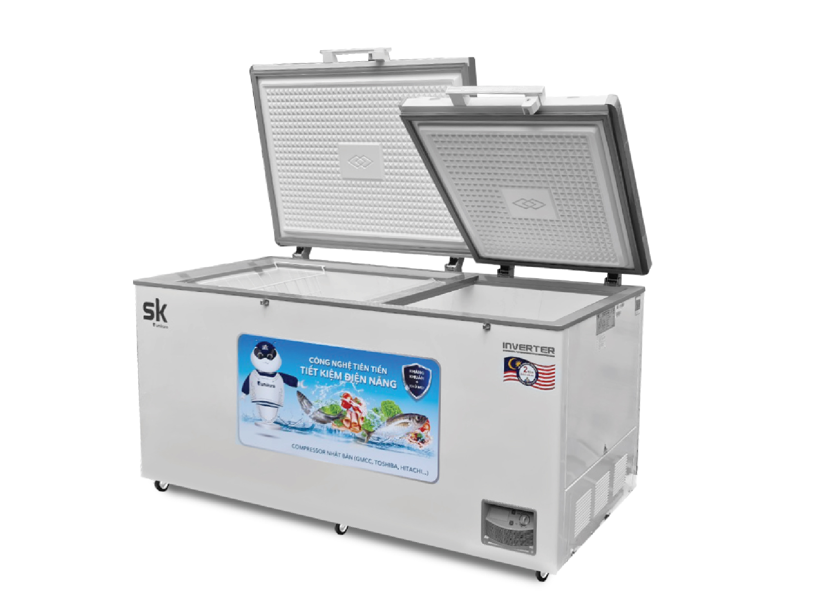 Tủ đông SK Sumikura 550 lít Inverter - Tủ cấp đông