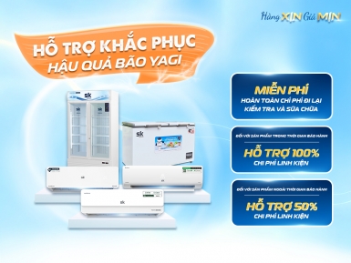 Đồng Hành Cùng Khách Hàng Khắc Phục Sau Bão Yagi 2024 - Khuyến mãi