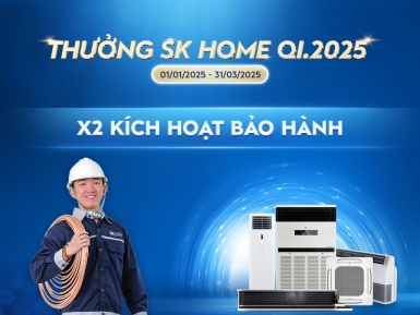 X2 Kích Hoạt Bảo Hành Điều Hòa Thương Mại QI.2025 - Khuyến mãi