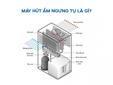 Máy hút ẩm ngưng tụ là gì? Ưu điểm và nguyên lý hoạt động - Tin tức