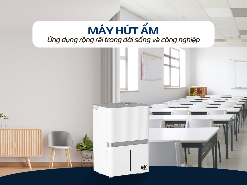 Ứng dụng của máy hút ẩm trong đời sống và công nghiệp - Tin tức