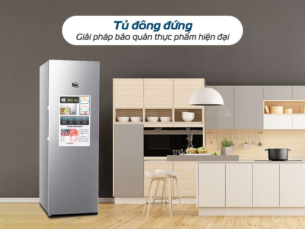 Các loại tủ đông đứng được ưa chuộng trên thị trường - Tin tức