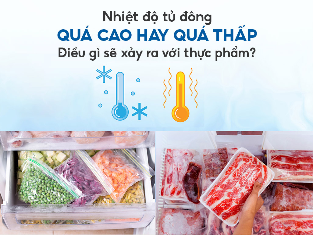 Tủ đông nên để số mấy để bảo quản thực phẩm tốt nhất - Tin tức