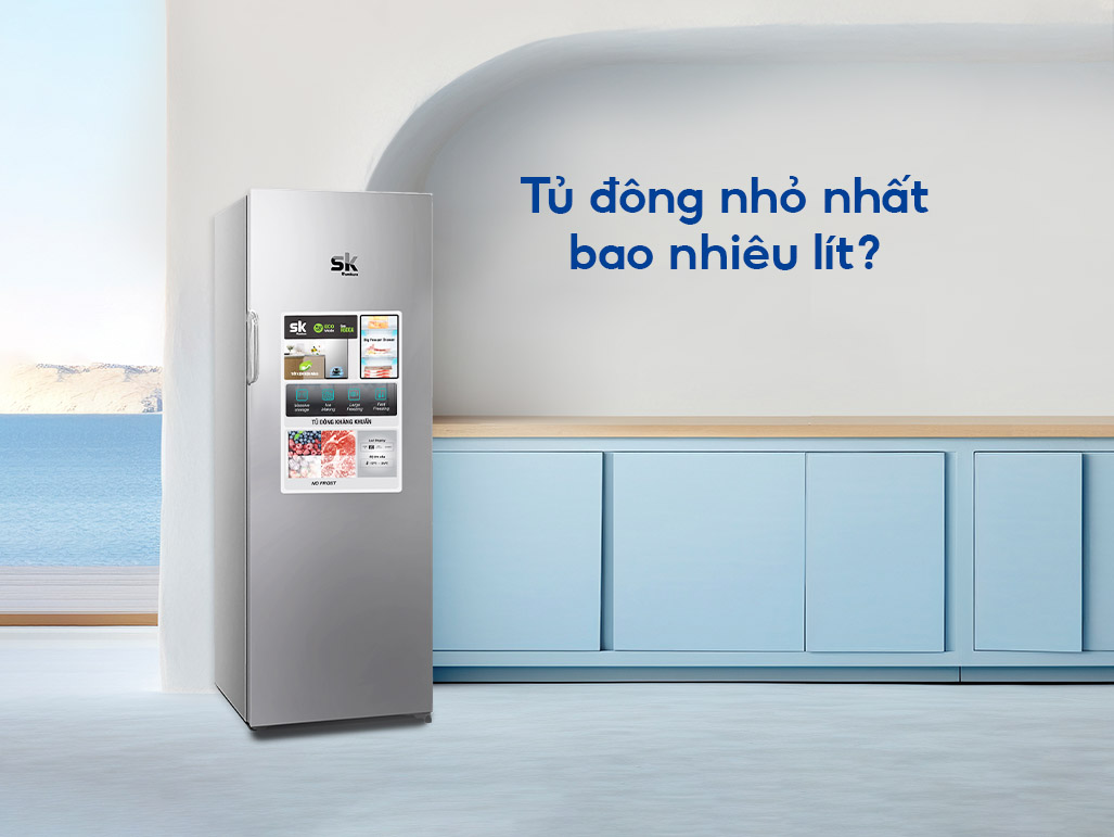 Tủ đông nhỏ nhất bao nhiêu lít phù hợp cho gia đình ít người - Tin tức