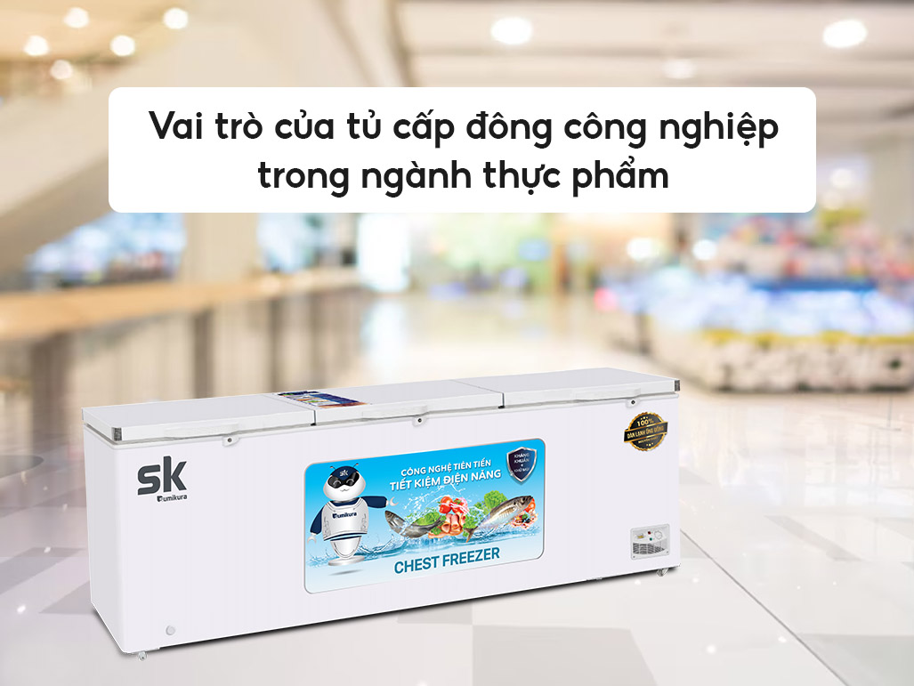 Những mẫu tủ cấp đông công nghiệp SK Sumikura - Tin tức