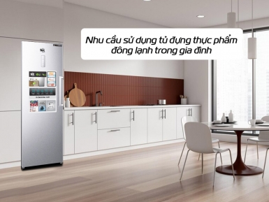 SKFU-350: Tủ đựng thực phẩm đông lạnh cho gia đình - Tin tức