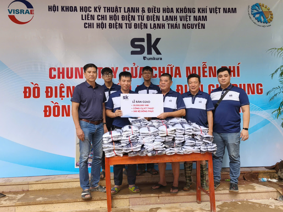 SK Sumikura Chung Tay Khắc Phục Hậu Quả Bão Số 10 - Sự kiện