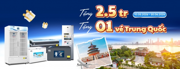 SK Home tháng 5-6.2026: tủ đông - tủ mát - Trang chủ