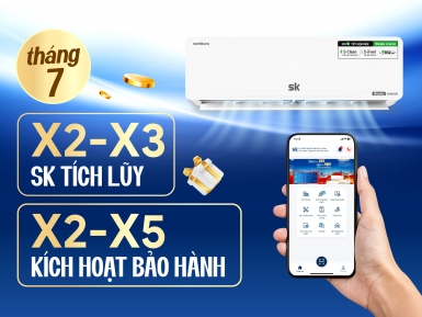 SK HOME THÁNG 7: NỐI DÀI THƯỞNG KÍCH HOẠT, GIA TĂNG THƯỞNG TÍCH LŨY - Khuyến mãi