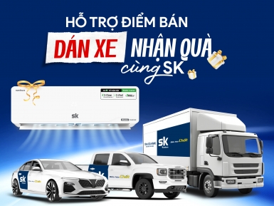 CHƯƠNG TRÌNH DÁN XE NHẬN QUÀ CÙNG SK SUMIKURA 2026 - Khuyến mãi