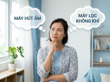 Nên mua máy hút ẩm hay máy lọc không khí có lợi hơn? - Tin tức