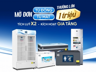 TỦ ĐÔNG TỦ MÁT T9: BÙNG NỔ SIÊU THƯỞNG, HỜI THÊM ĐẾN 400K/TỦ - Khuyến mãi